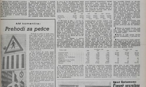 60. leto izhajanja Motorevije: pregled objav od 1963 do 1968 leta